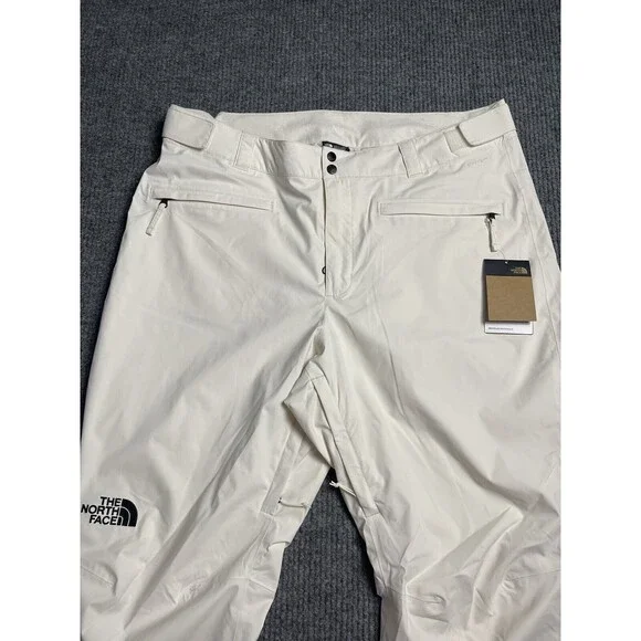 The North Face Freedom Insulated Snow Ski Pants Women 2X Gardenia White NWT $220